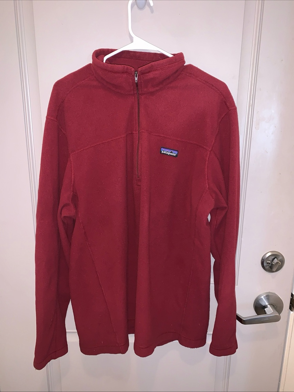 Patagonia Men’s Red Quarter Zip Size XXL